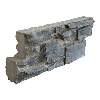 Black 8cm bata schist semulajadi